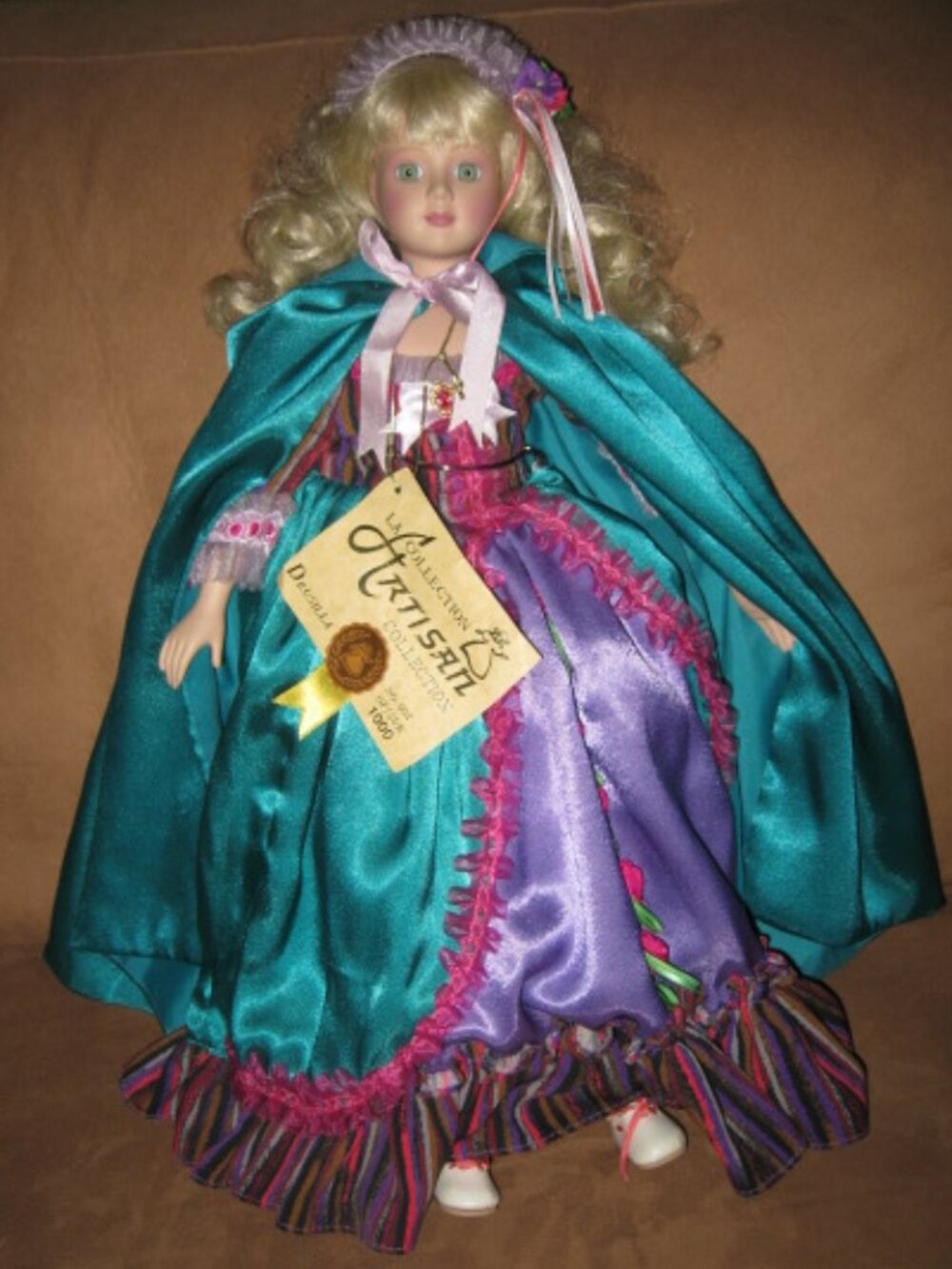 Porcelain Doll Drusilla 19" Vintage
